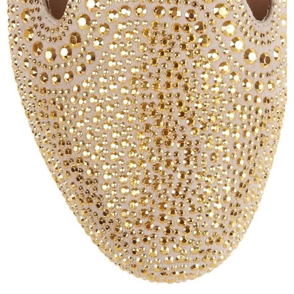 Valentino Garavani Glam Micro-Rockstud Ballet Flat Smoking Slipper Women’s 37.5 - Picture 13 of 15